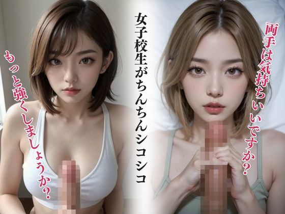 イクとこい〜っぱい見せて JKギャルが手コキで全力シコシコ サンプル6ページ目