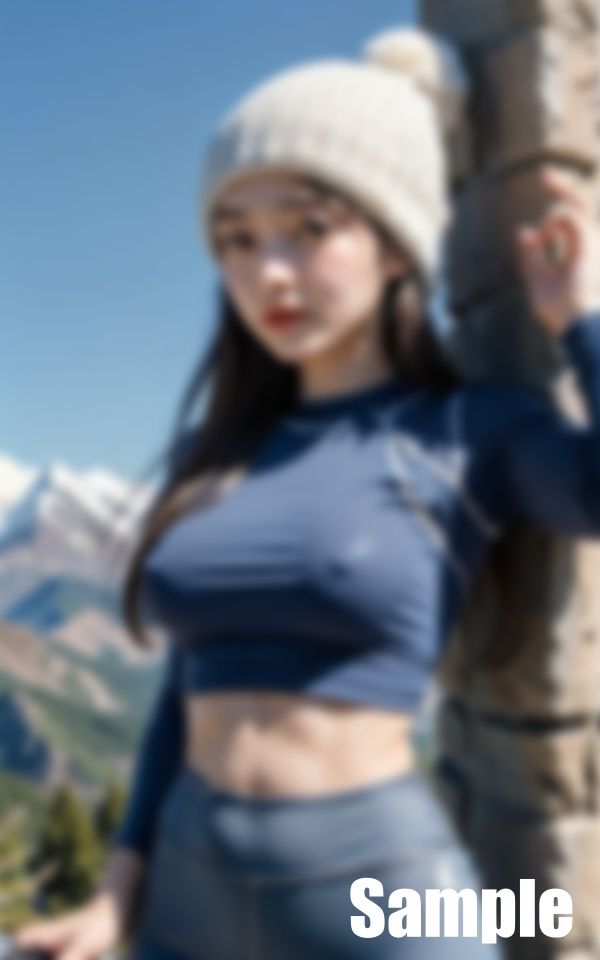 日本アルプス登山女子 サンプル3ページ目