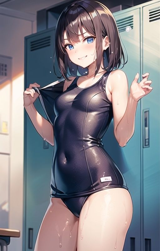 むちっとスク水に中出し サンプル1ページ目
