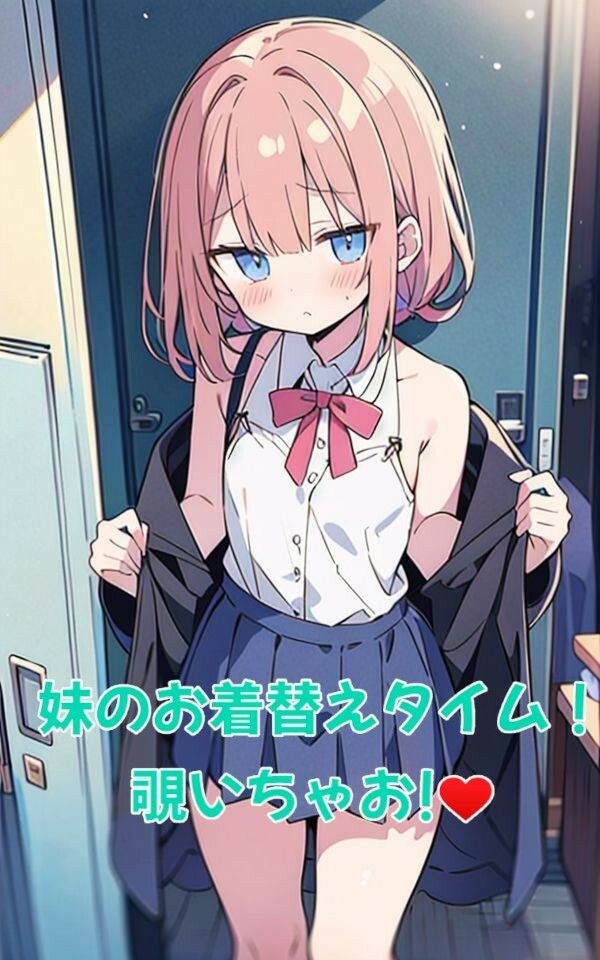 着替え中の妹に中出しっ！ サンプル1ページ目