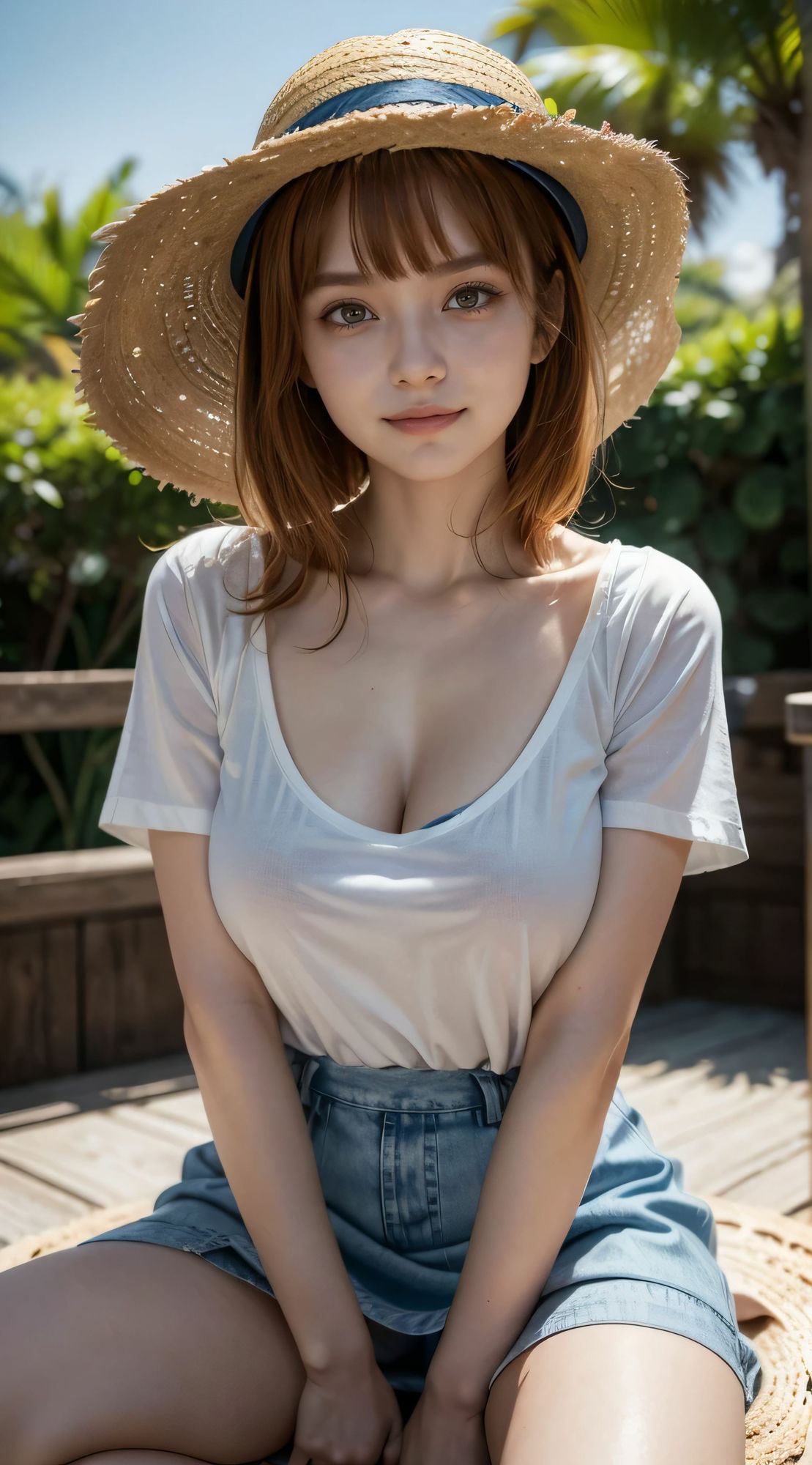 陰キャだけどデカチンな僕の島で美女ハメ日記 サンプル2ページ目
