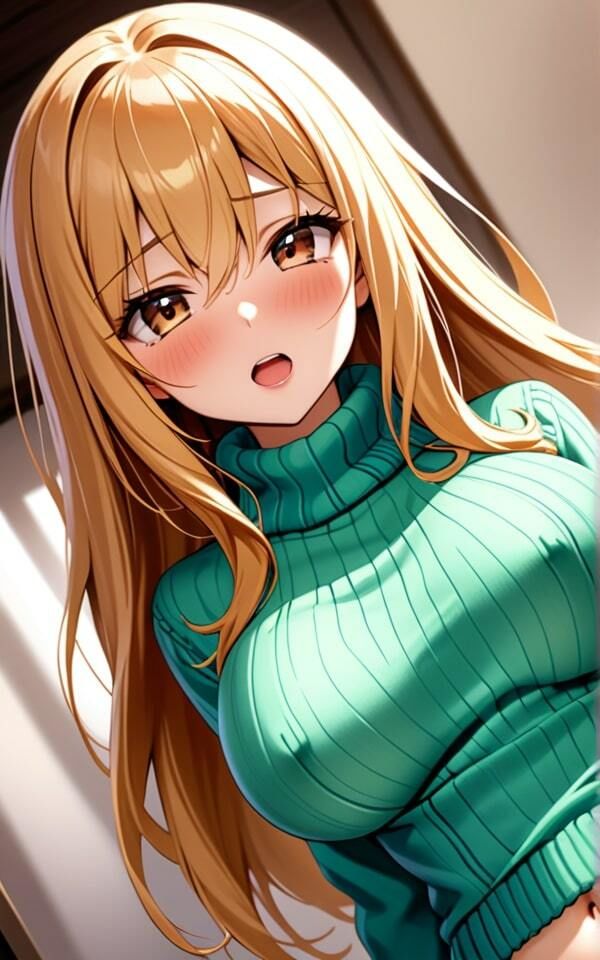 巨乳×ニットは好き？ サンプル6ページ目