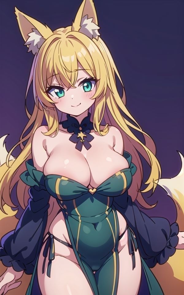 きつね美人の色っぽいおさそい サンプル2ページ目