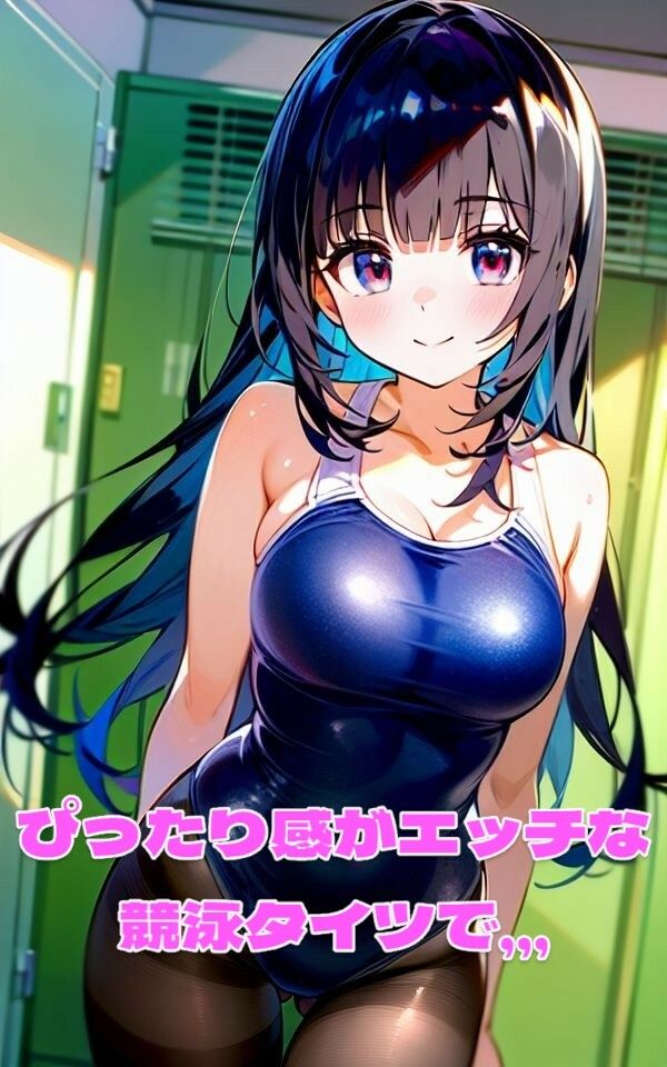 競泳タイツでえろえろセックス〜締めつけで濃厚射精！〜 サンプル1ページ目