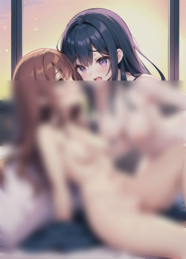 僕と3Pするレズ「僕に犯●れているところを見たい」レズNTR！？ サンプル8ページ目