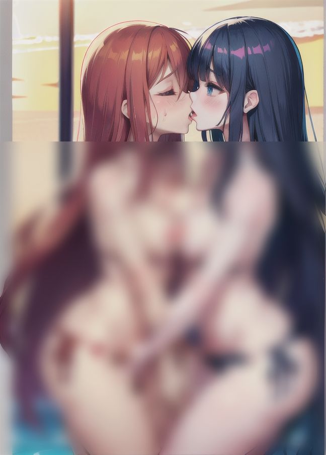 レズ専門出会い系マッチングアプリで出会い...今ここでエッチすることになった... サンプル7ページ目
