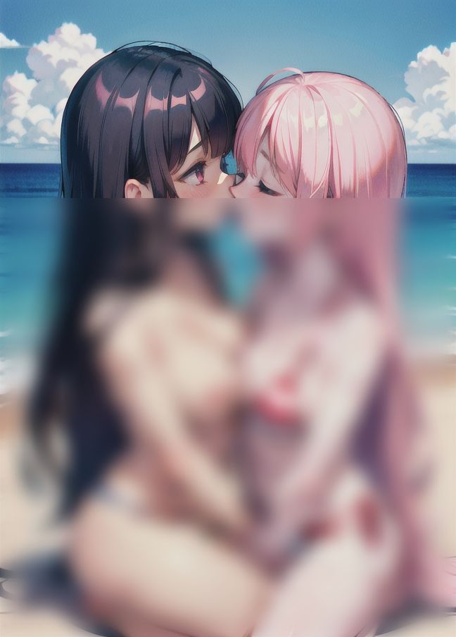 レズ専門出会い系マッチングアプリで出会い...今ここでエッチすることになった... サンプル8ページ目