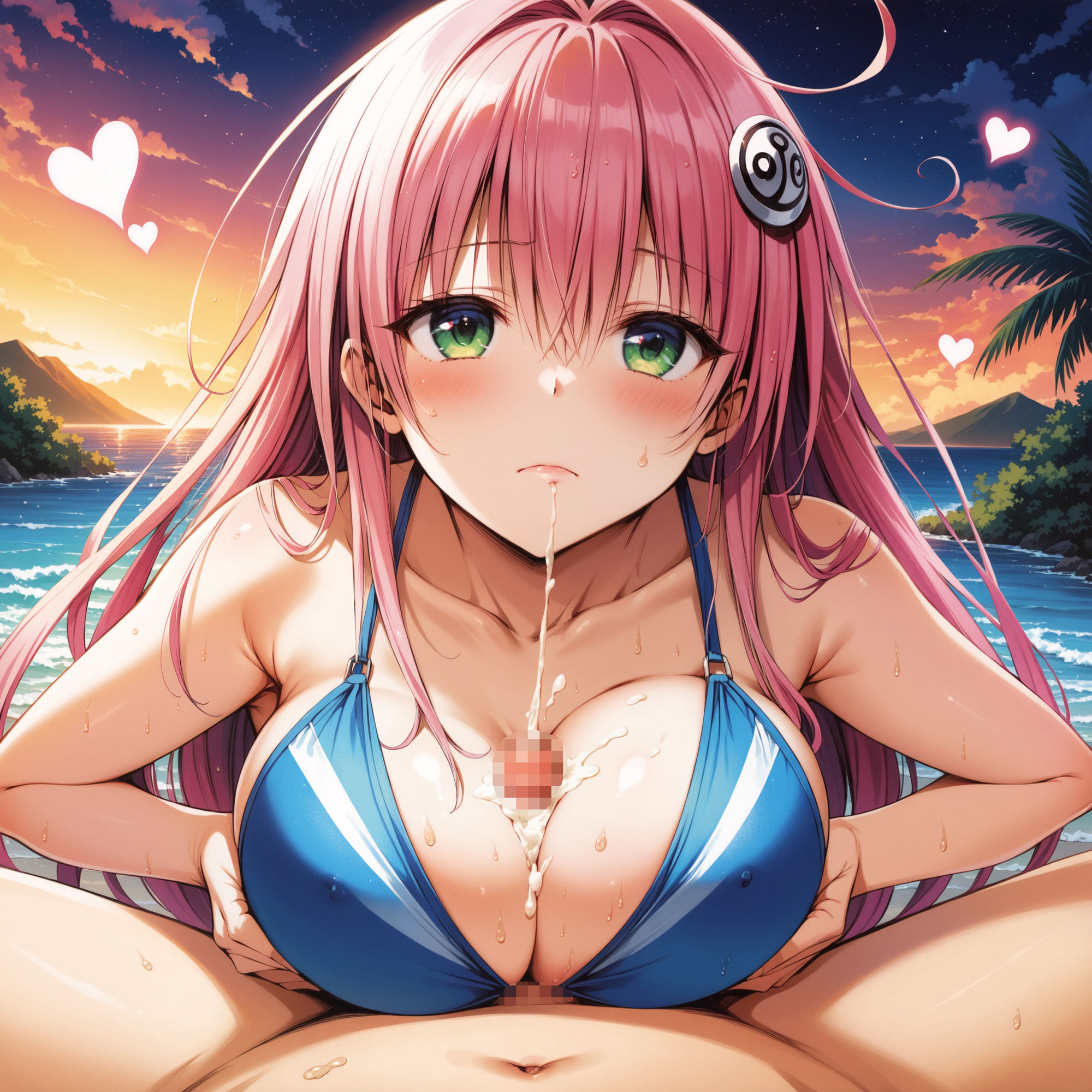 とらぶるキャラクター（ララ、ヤミ、モモ、ティアーユ）のエロCG集！ サンプル2ページ目