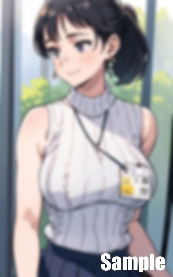 新人教育係の巨乳先輩 サンプル1ページ目