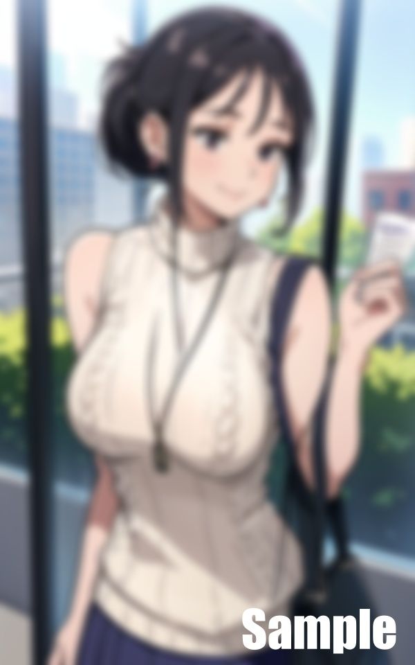 新人教育係の巨乳先輩 サンプル6ページ目