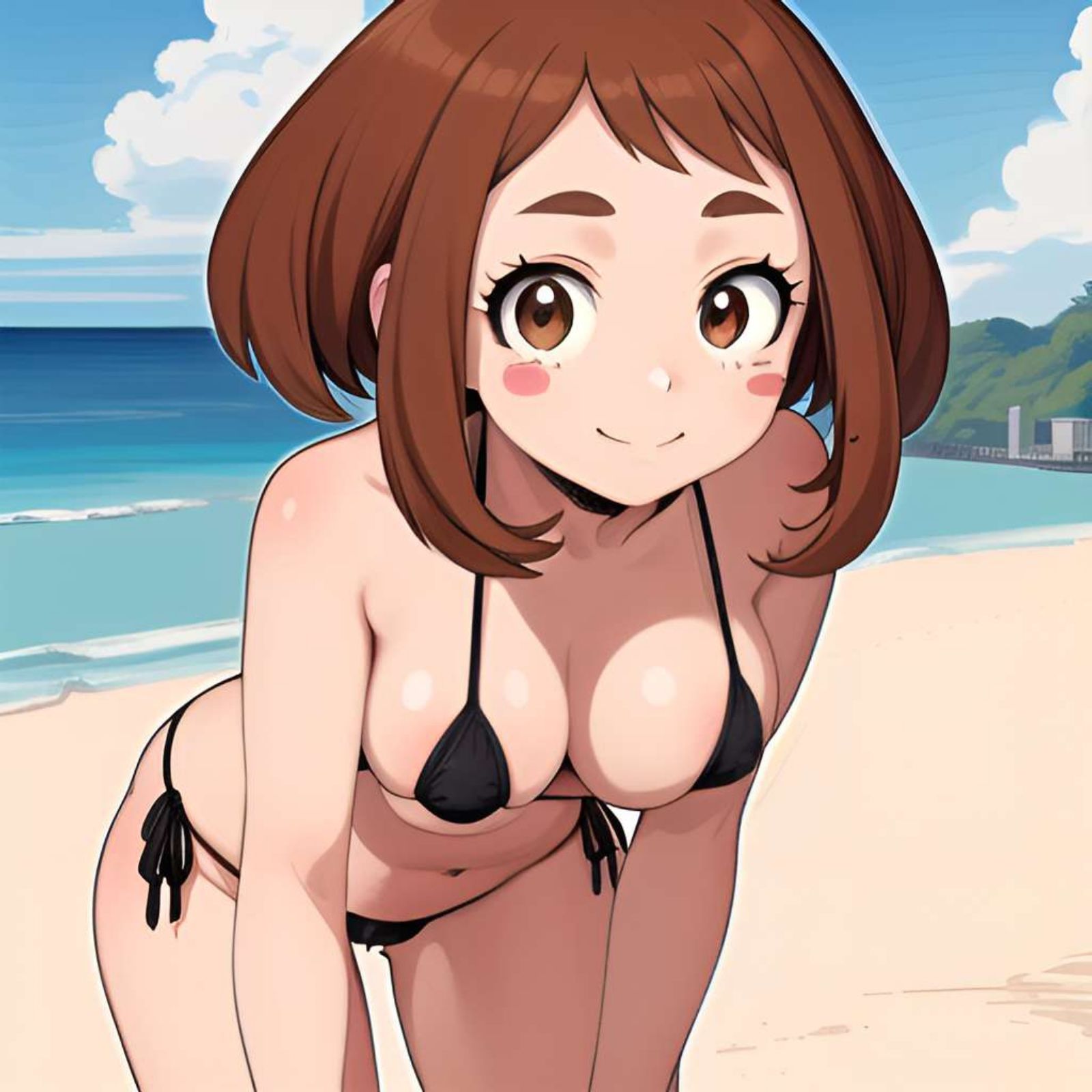 お〇子 エログラフティ サンプル4ページ目