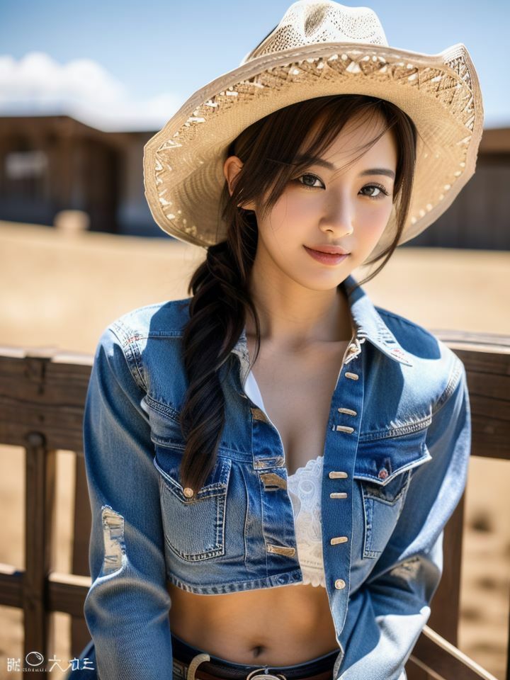 男勝りなカウガールを口車に乗せて脱がしてみたらとんでもない巨乳美人だった サンプル3ページ目
