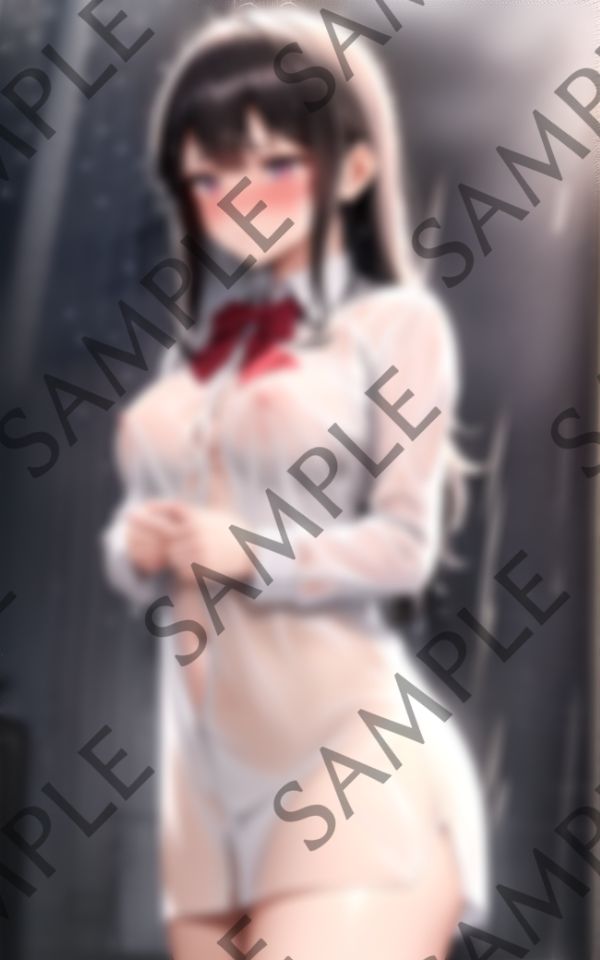 ブラ忘れちゃった...びしょ濡れの放課後... サンプル5ページ目