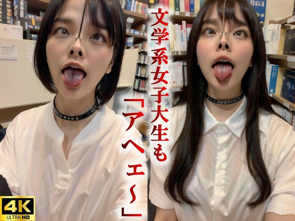アヘ顔×鼻フック サンプル5ページ目