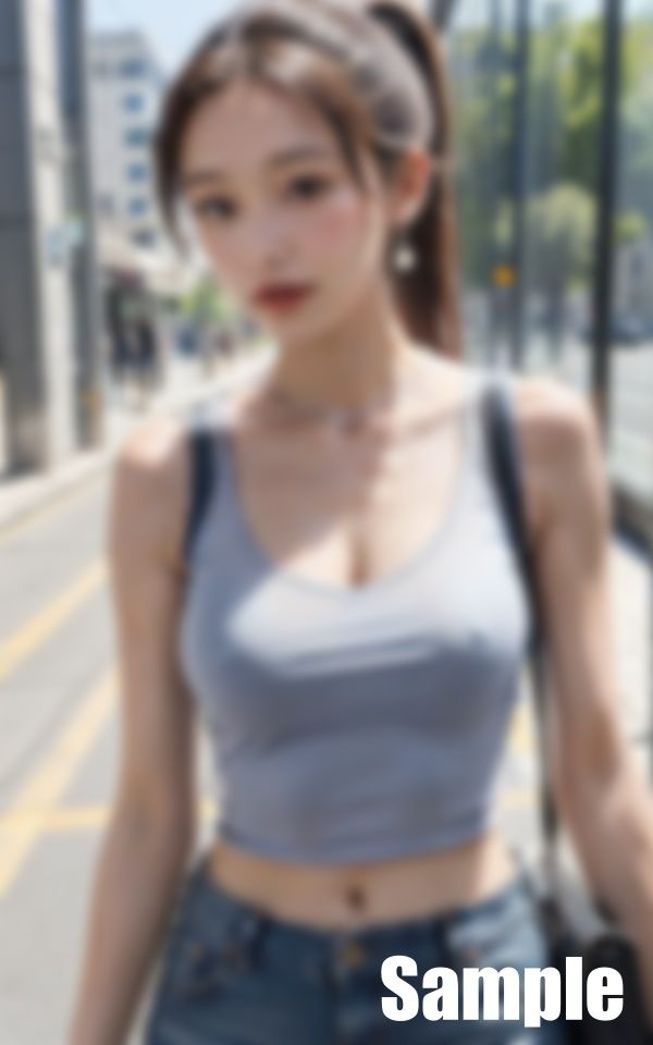 同じ部署の胸ポチ先輩 サンプル2ページ目
