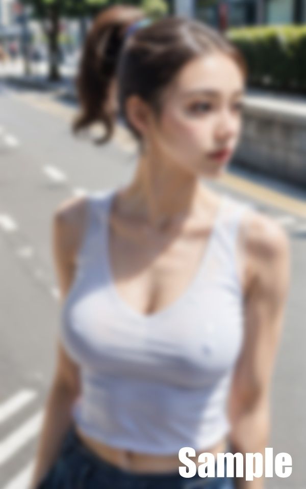 同じ部署の胸ポチ先輩 サンプル3ページ目