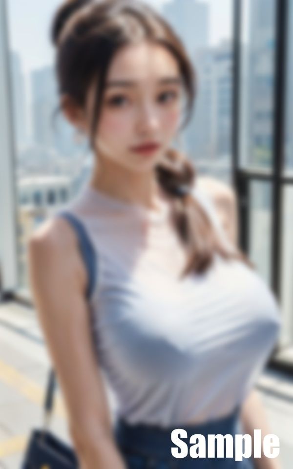 同じ部署の胸ポチ先輩 サンプル4ページ目