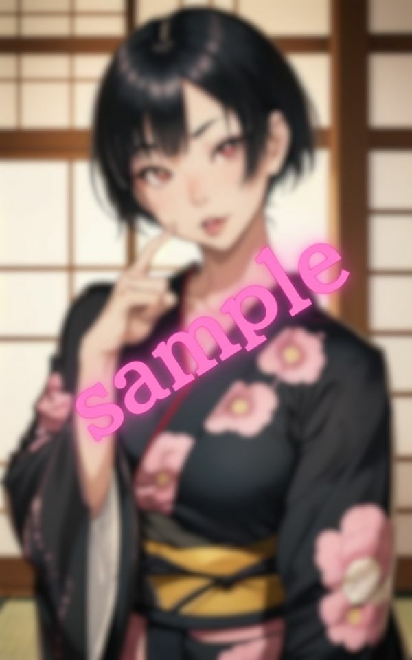 着物が似合うS級美女の画像集 サンプル1ページ目