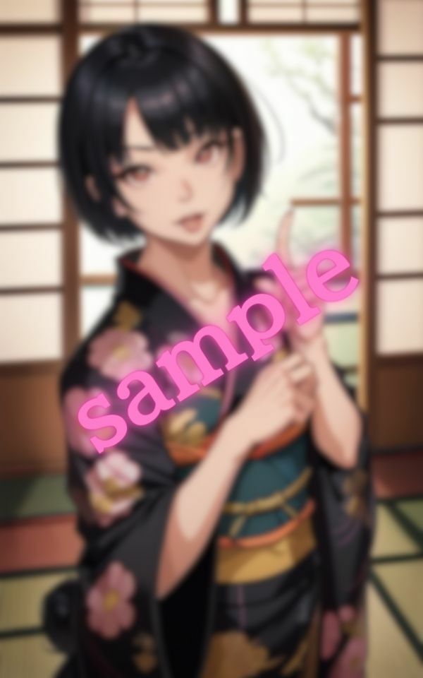 着物が似合うS級美女の画像集 サンプル6ページ目