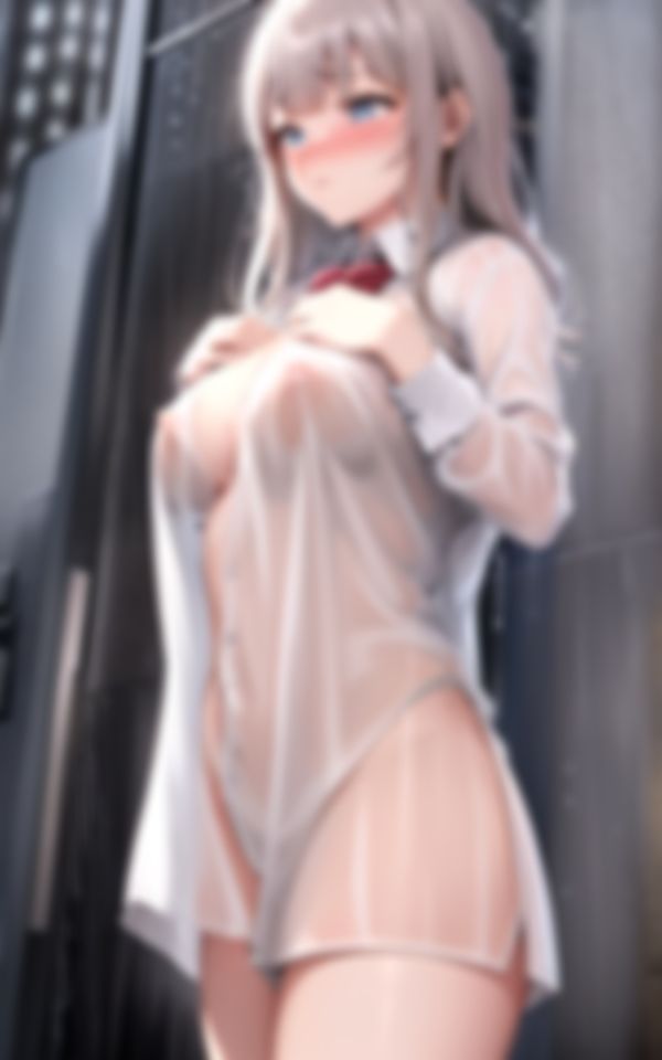 突然の豪雨でズブ濡れ…帰れなくなったノーパンノーブラ女◯◯生 サンプル8ページ目