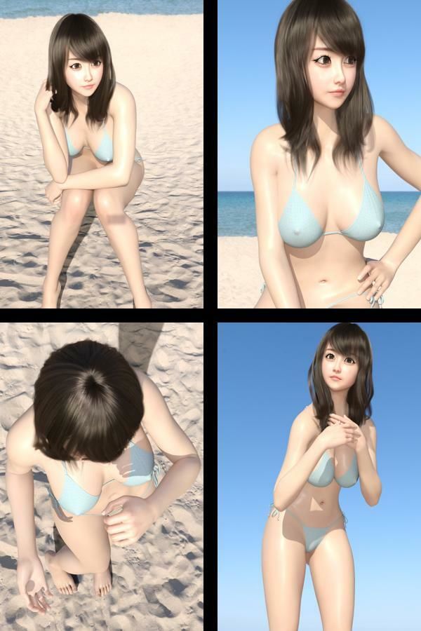 【chrl200】東間加代子のTバック水着写真集-Eden-02c サンプル2ページ目