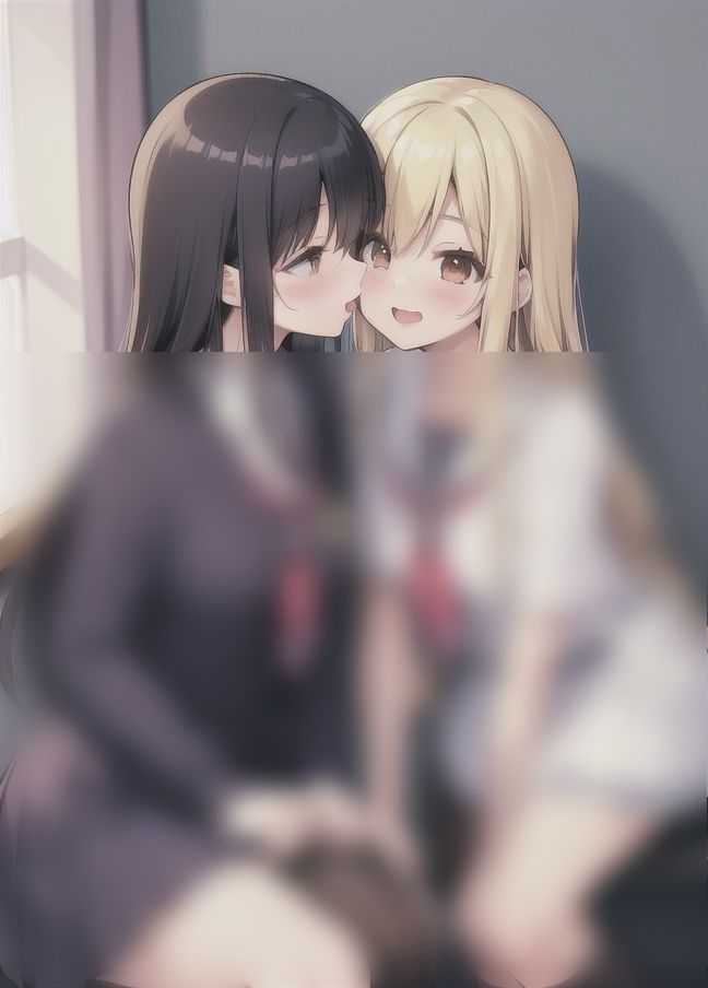 女の子の花園’百合学園’「まだキスだけの関係」 サンプル6ページ目