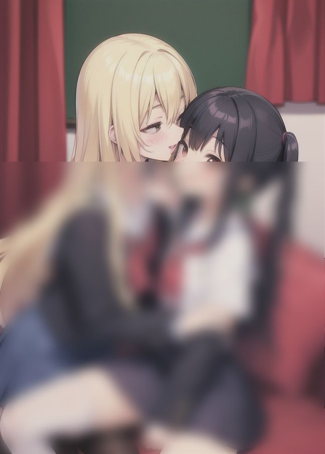 女の子の花園’百合学園’「まだキスだけの関係」 サンプル7ページ目