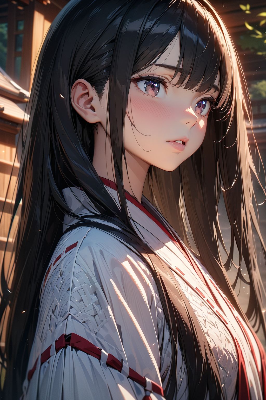 巫女 -濡- サンプル1ページ目