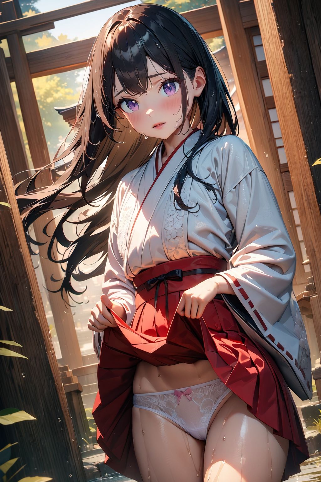 巫女 -濡- サンプル5ページ目