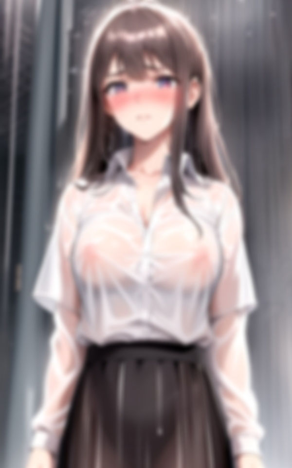 急な豪雨でびしょびしょになった女の子を助けたら… サンプル10ページ目
