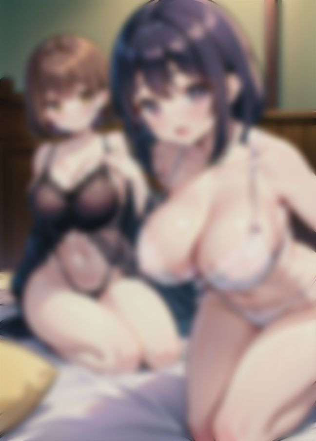 おばさんレズ「クソ変態なネグリジェを着ておまん◯イキまくり」 サンプル7ページ目