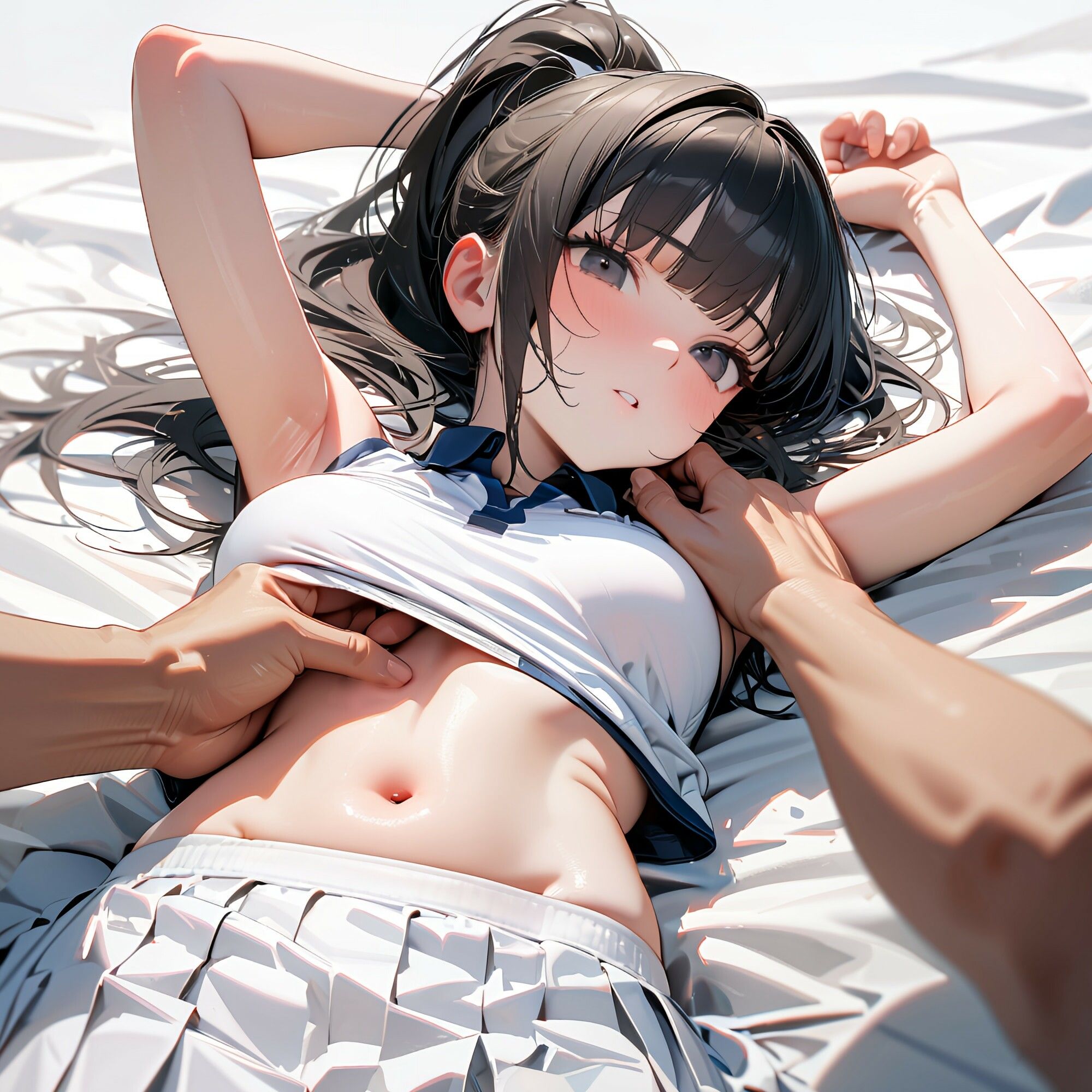 スポーツ少女 【テニス部編】 サンプル4ページ目