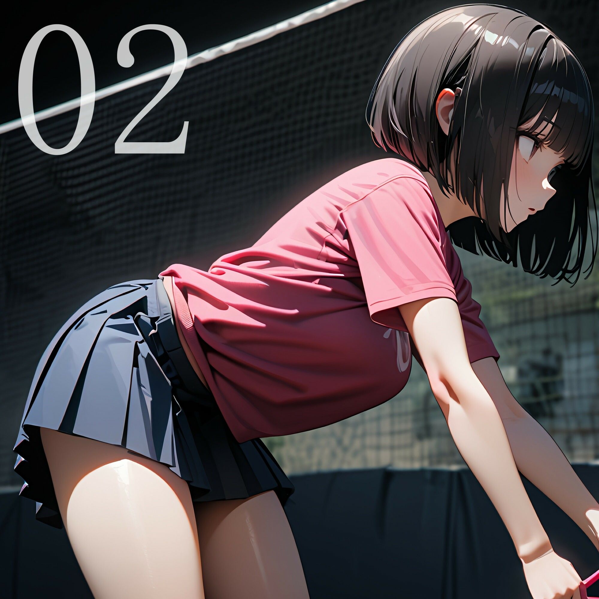 スポーツ少女 【テニス部編】 サンプル5ページ目