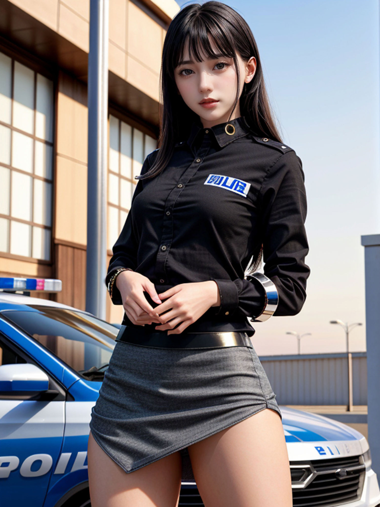 ミニスカポリス2 サンプル2ページ目