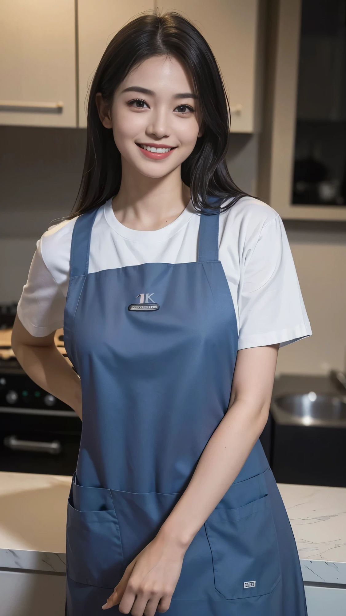 【51枚】キッチンの美人妻の日常とフルヌード 裸エプロンの写真画像集【AI】 サンプル6ページ目