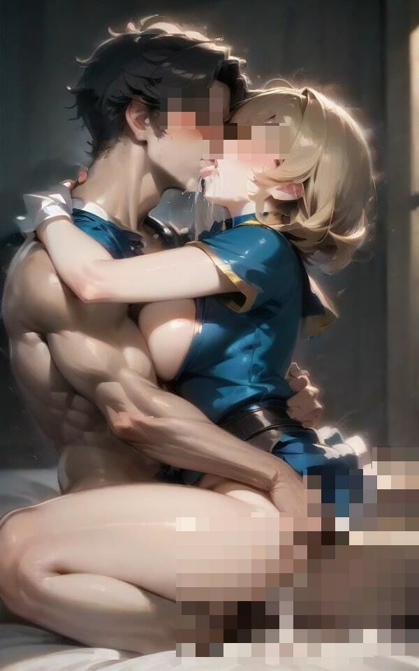 「大好きだよ・・・！！！」と言いながらキスでとろけさせてイチャラブな僕たちは何度も中出しをしてお互い求めまくった！！！溺愛ハニーは僕の精液を喜んで受け入れてくれるので、必ず孕ませる！！ サンプル4ページ目