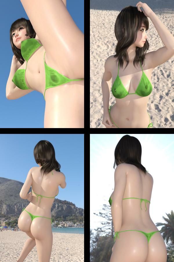 【chrl200】東間加代子のTバック水着写真集-Eden-04c サンプル2ページ目