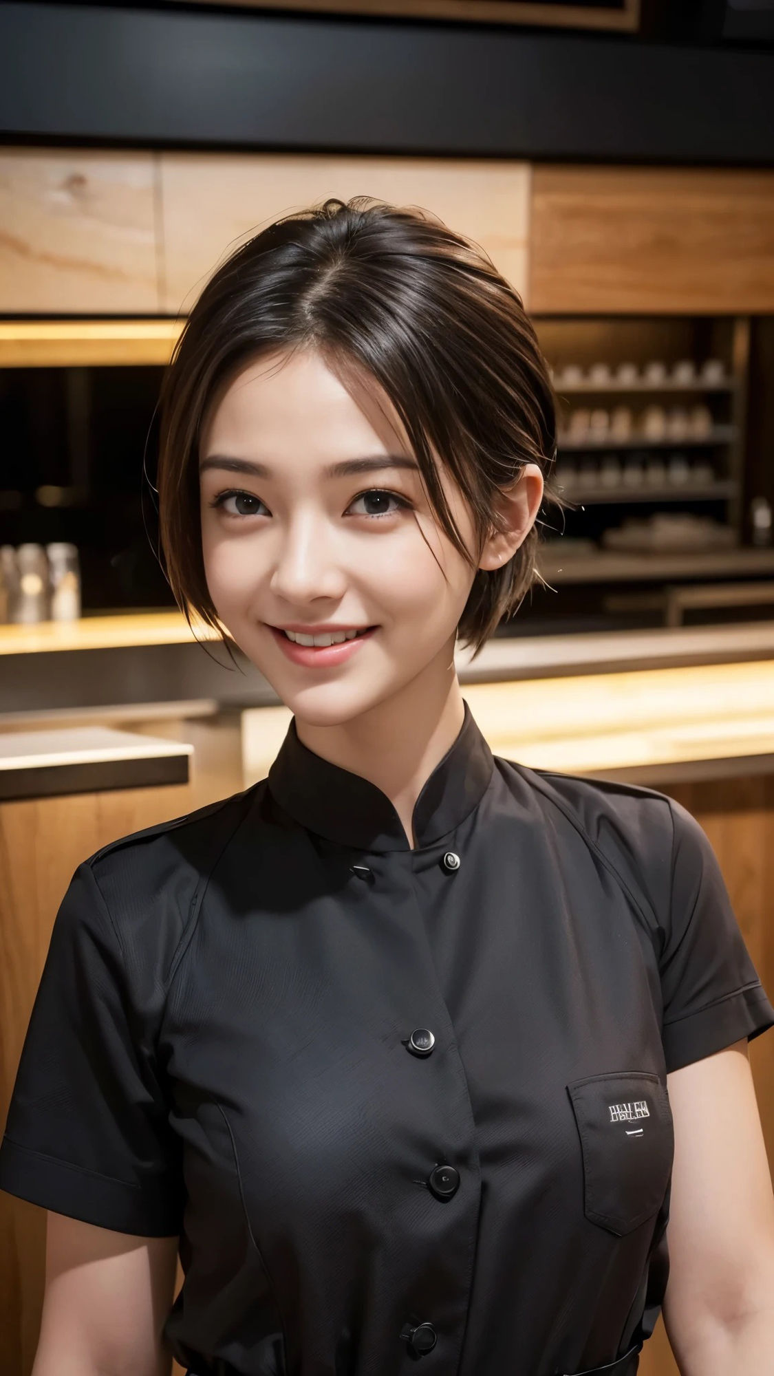 【48枚】いきつけの美人カフェ店員の日常とフルヌードの写真画像集【AI】 サンプル7ページ目