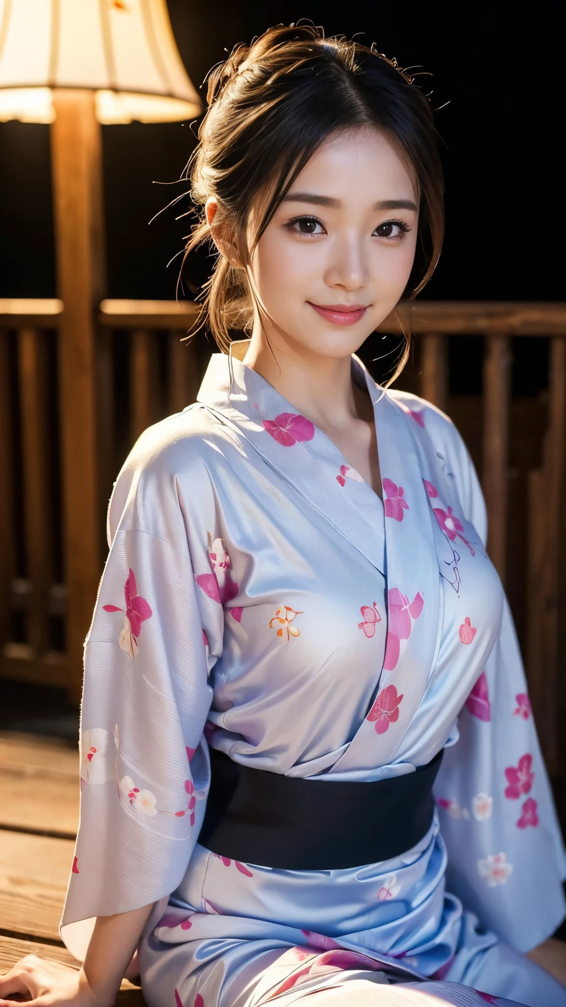 【51枚】美人な浴衣の彼女の日常とフルヌードの写真画像集【AI】 サンプル3ページ目