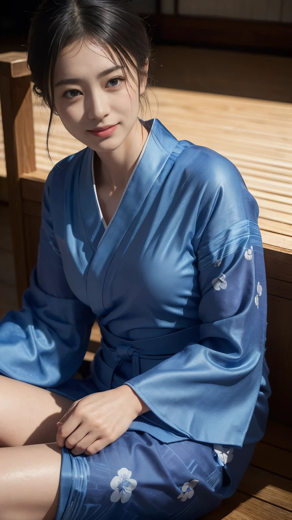 【51枚】美人な浴衣の彼女の日常とフルヌードの写真画像集【AI】 サンプル7ページ目