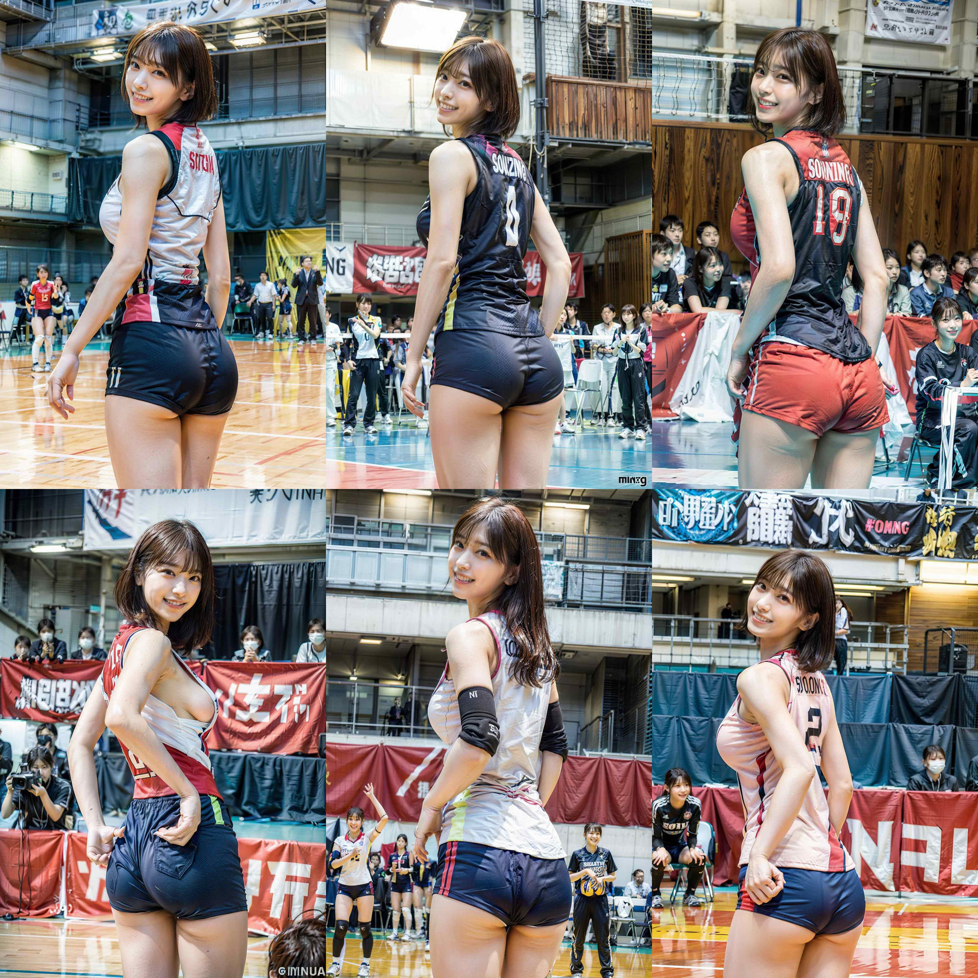 美女しかおらん！女子バレー！ サンプル3ページ目