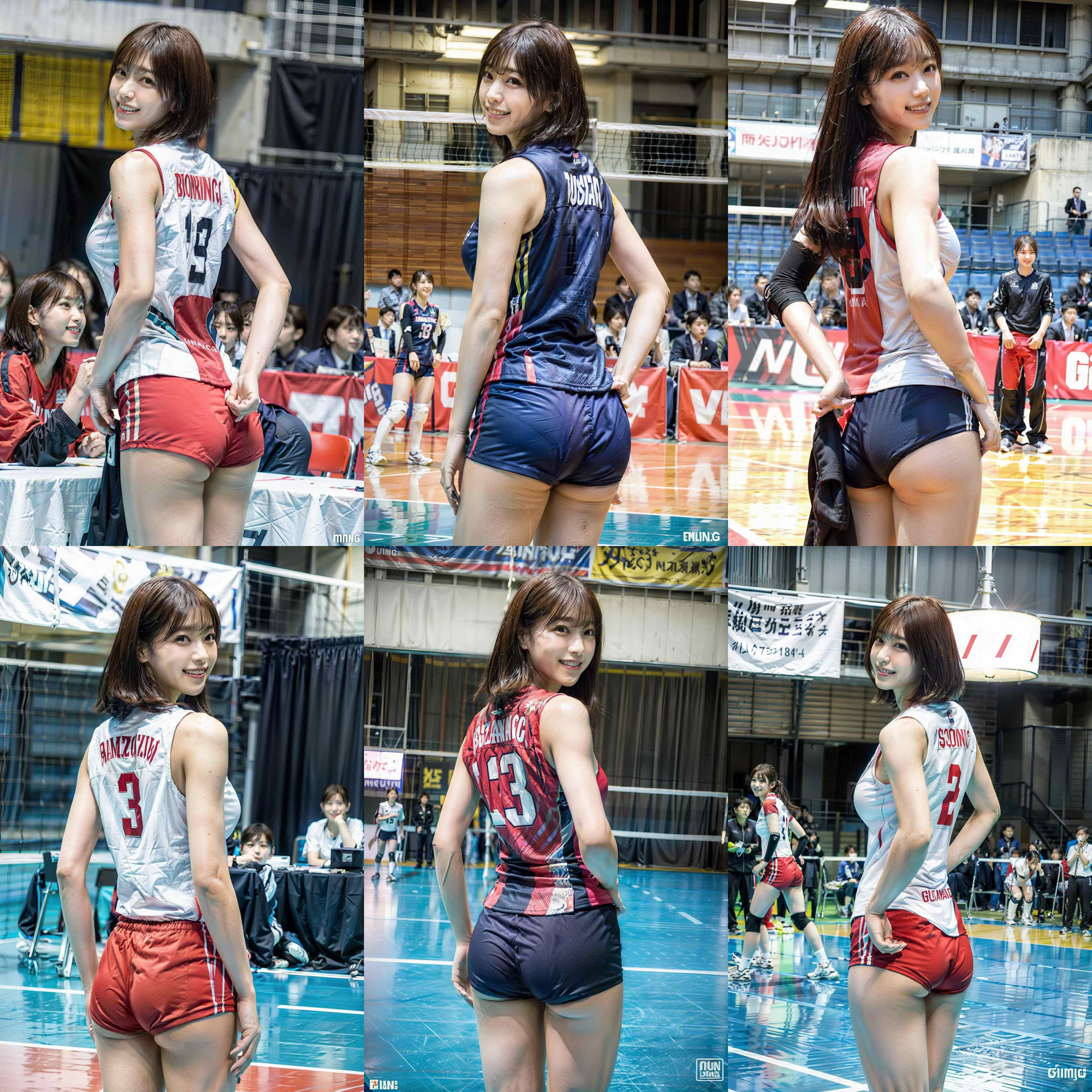 美女しかおらん！女子バレー！ サンプル10ページ目