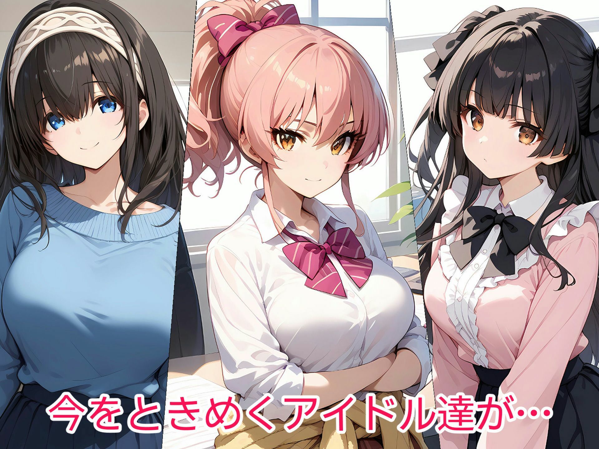 ねらわれたアイドル 催〇おじさんの寝取られ孕ませ生活 サンプル1ページ目