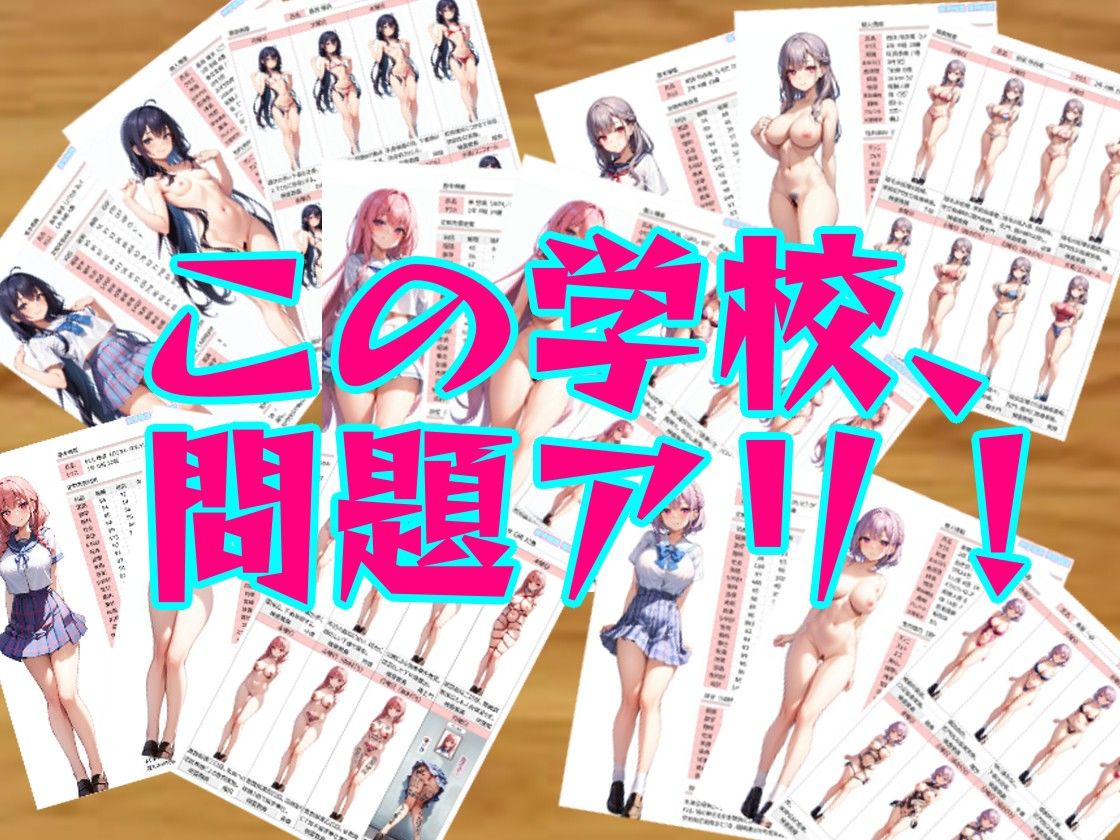 女子校生性育図鑑〜個人情報、彼氏、性歴性癖、バイト先、 通知表から一週間の下着まで全部流出♪【管理の行き届き過ぎた私立校 SpecialEdition】 サンプル5ページ目