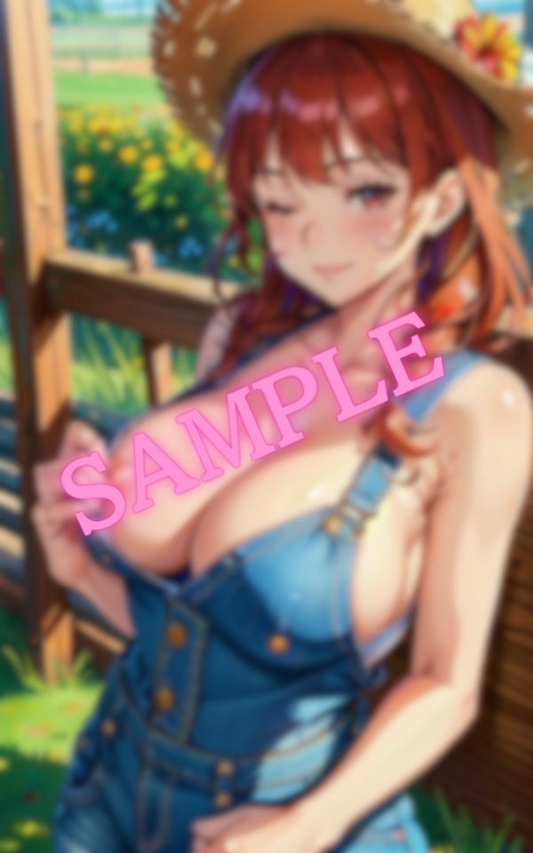 近所に住んでいる農業を営む美女が何故かおっぱい丸出しで作業をしていた・・・ サンプル8ページ目