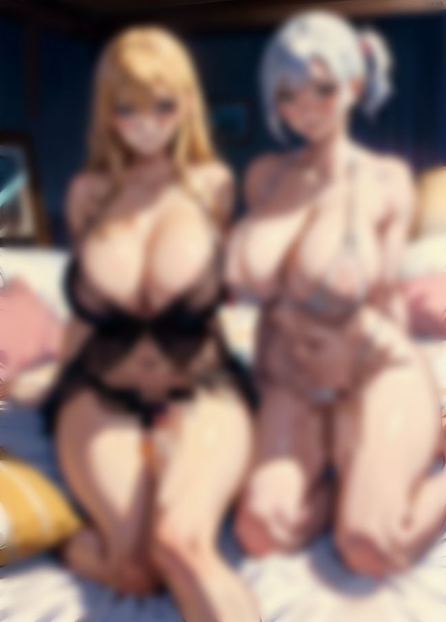 超乳！おばさんハーレム「男に飢えたおばさんたち...」 サンプル6ページ目