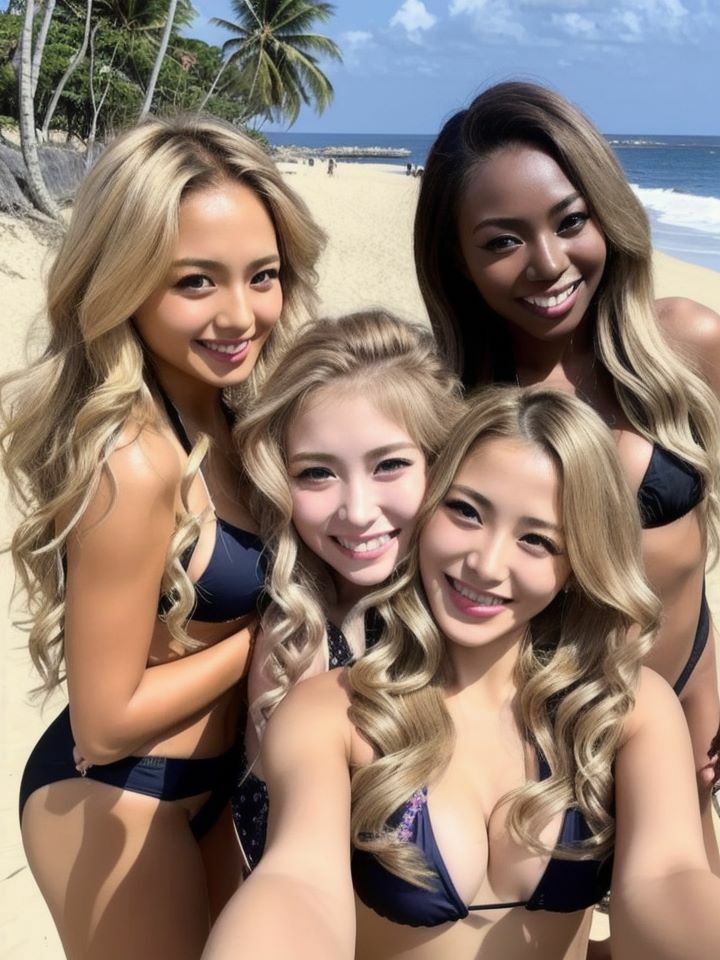 男も女もソレ以外も！！巨乳美女ビッチたちのゲリラ大乱交に出くわして搾り取られたあの日 サンプル2ページ目