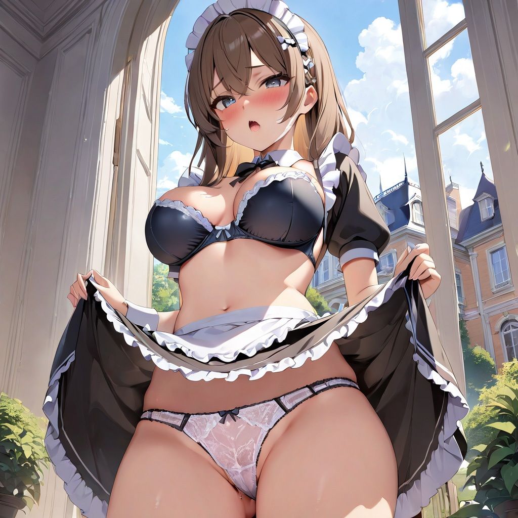 ウチのメイドか下着を見せたがって困るんだけど・・・1 サンプル7ページ目