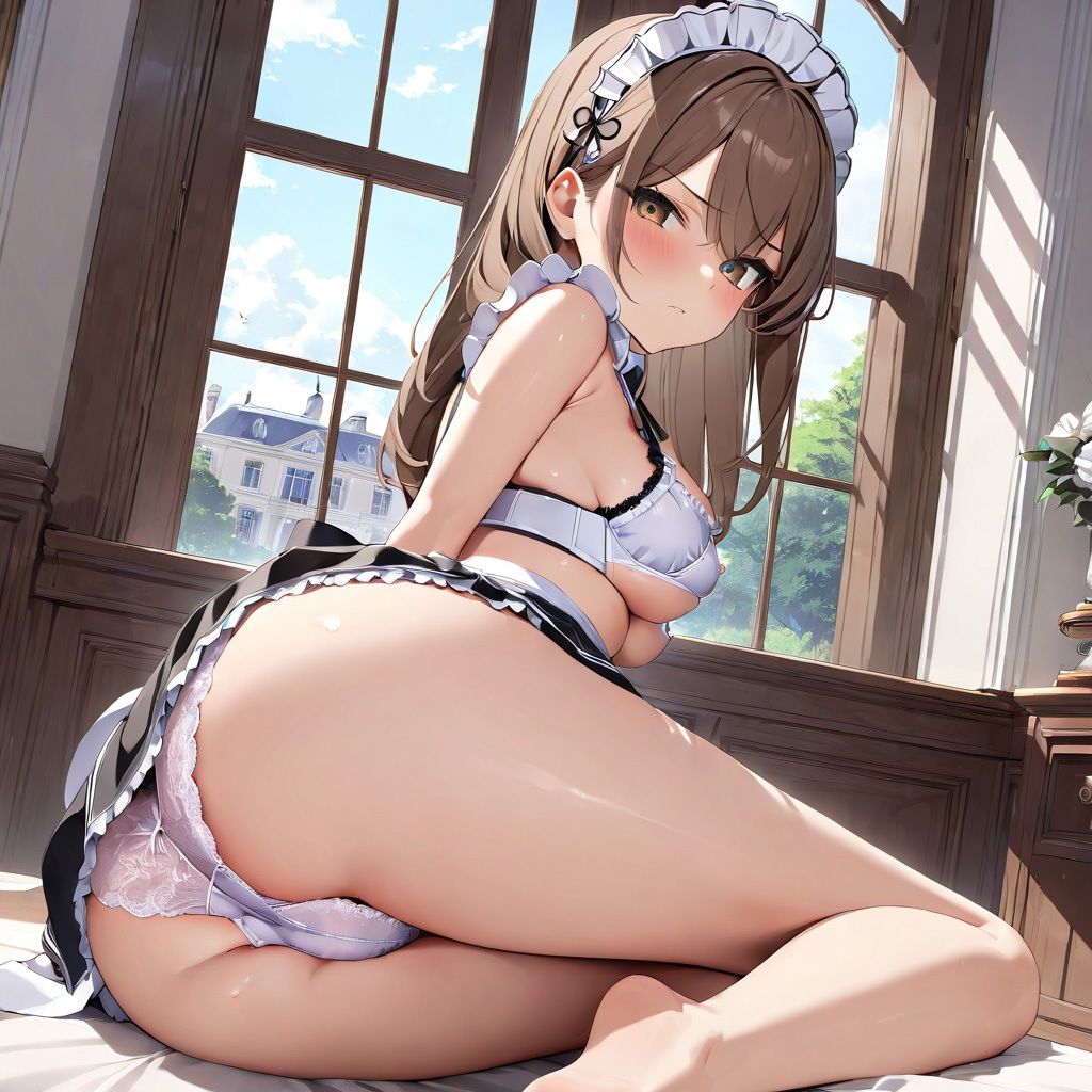 ウチのメイドか下着を見せたがって困るんだけど・・・3 サンプル1ページ目