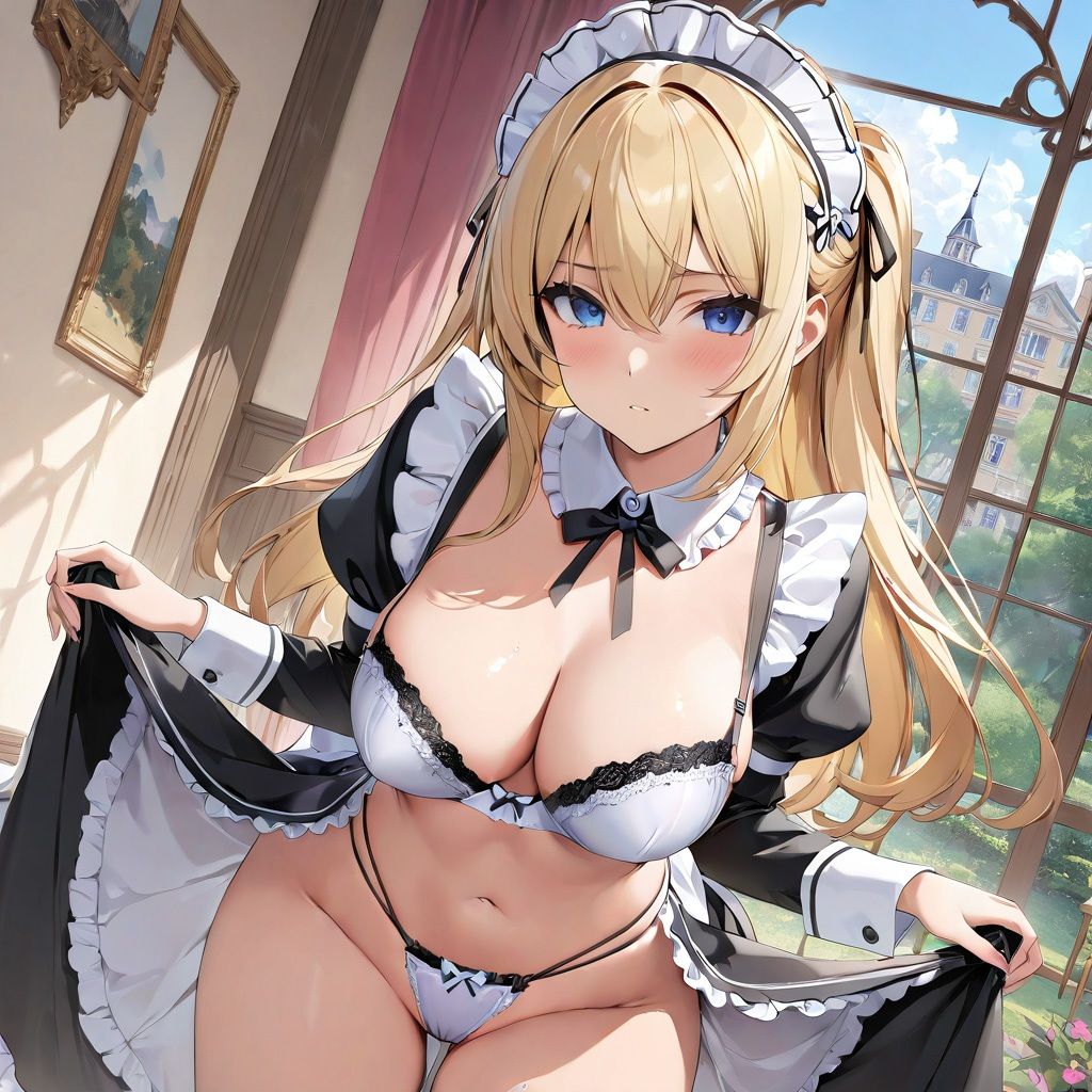 ウチのメイドか下着を見せたがって困るんだけど・・・3 サンプル3ページ目